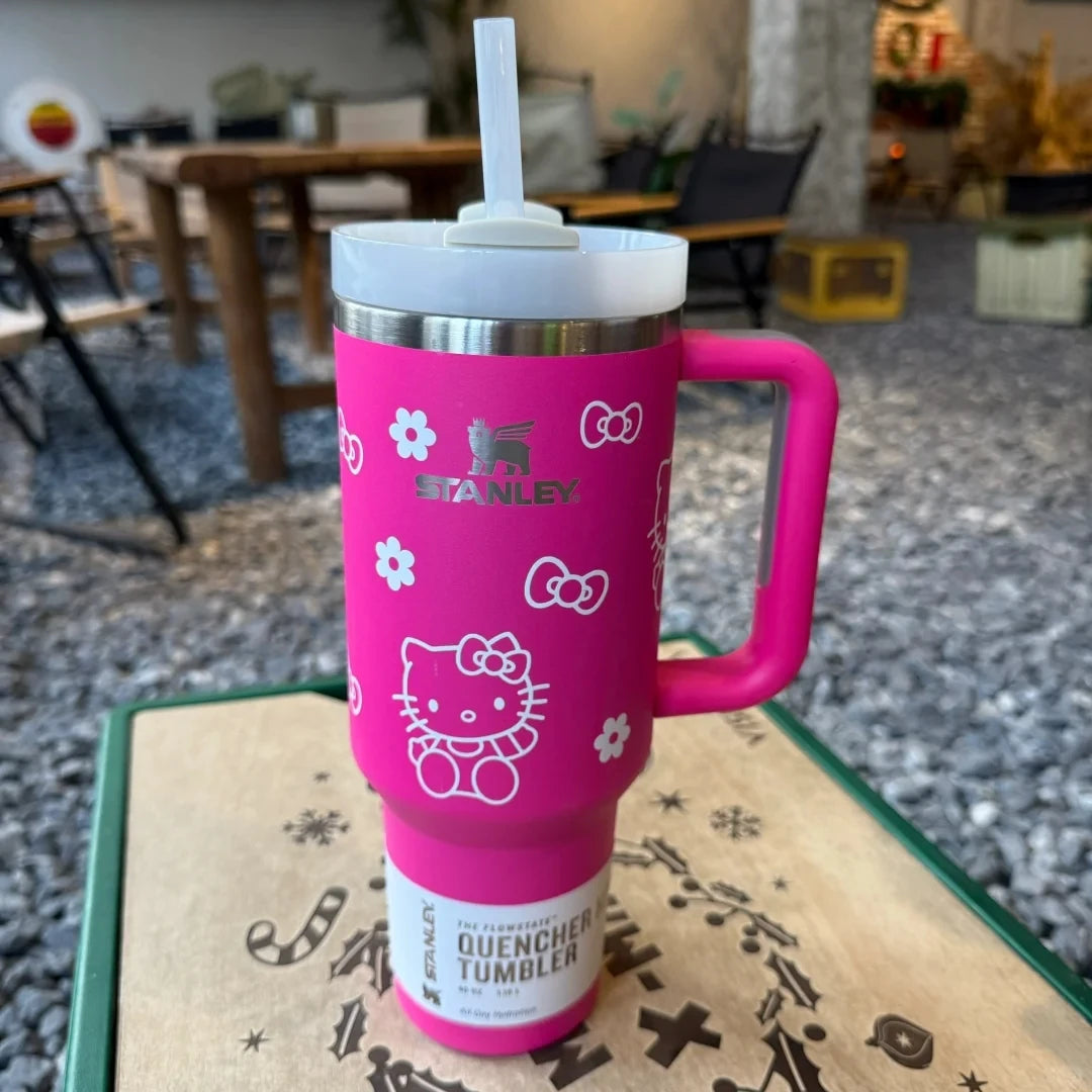Stanley Quencher H2.0 Tumbler with Handle and Straw 40 oz
