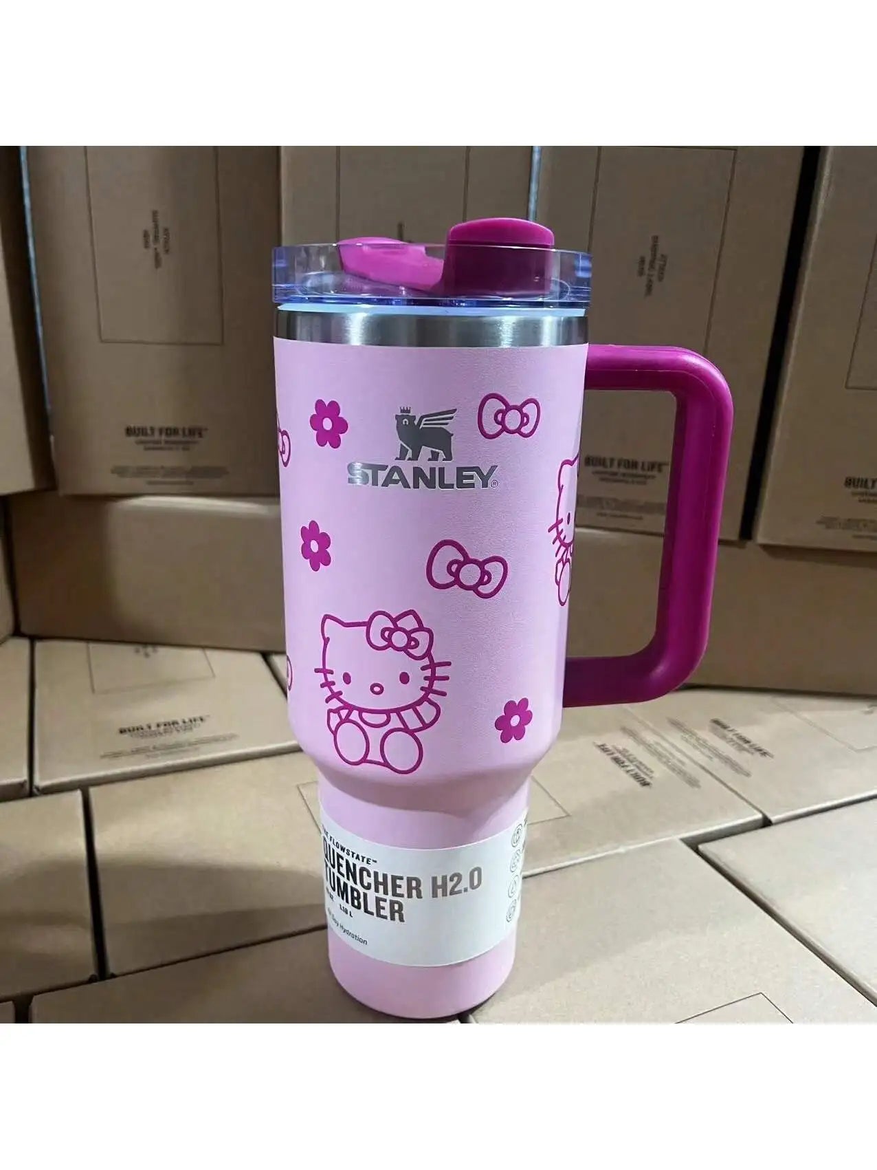 Stanley Quencher H2.0 Tumbler with Handle and Straw 40 oz