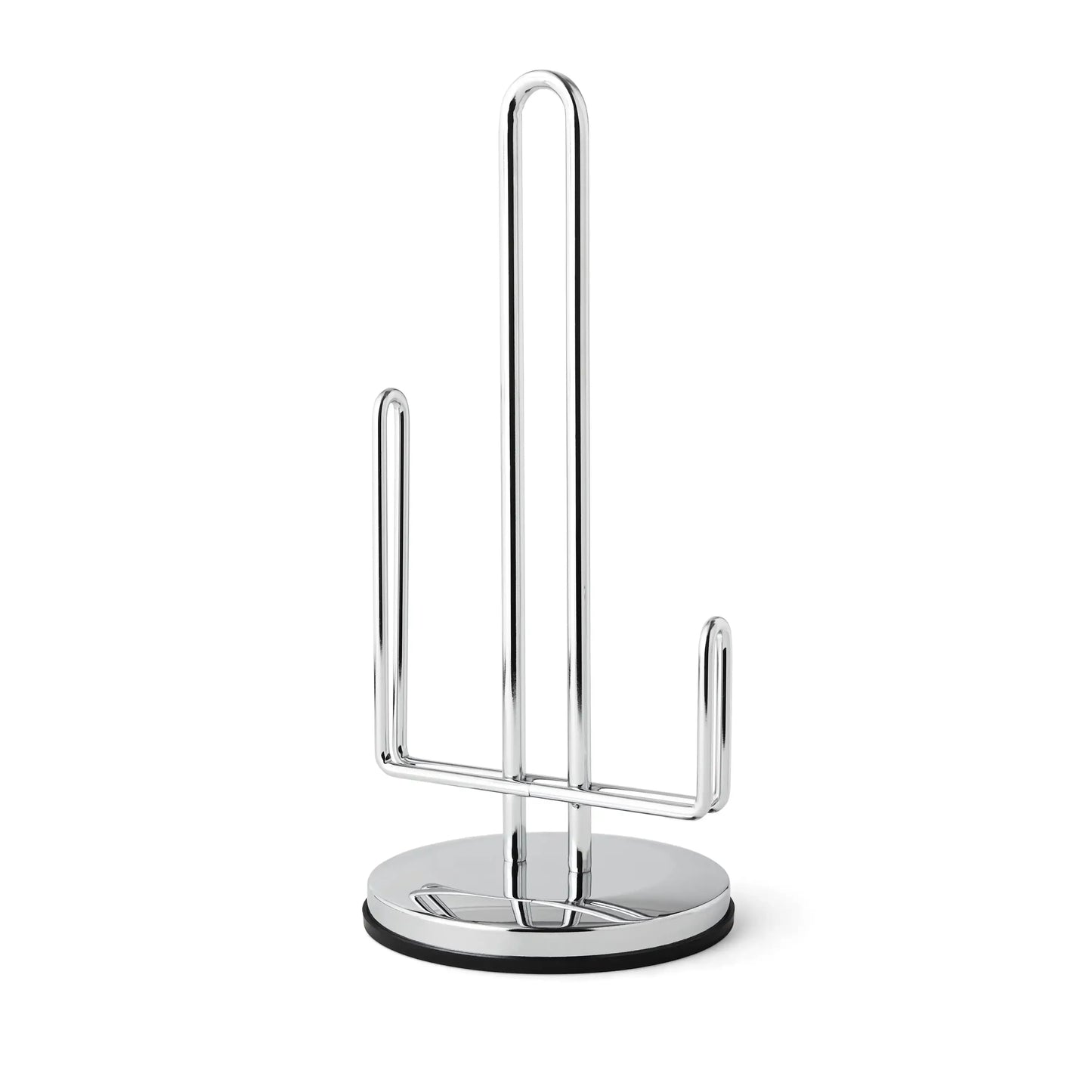 Chrome Paper Towel Holder with Non-Slip Base, 13.7 inch