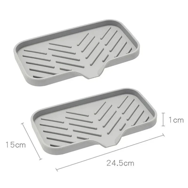 Silicone Sink Tray With drain