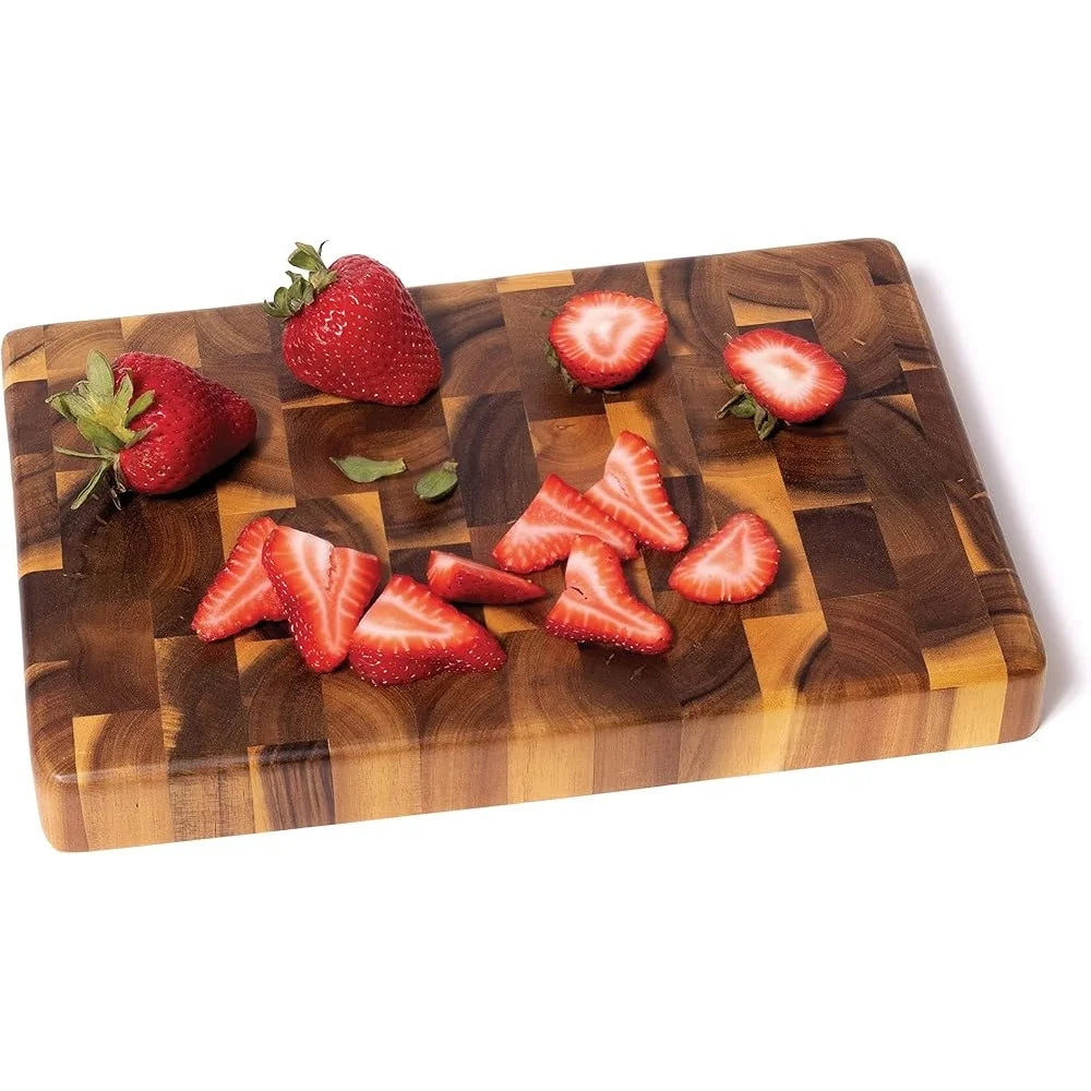 Acacia End Grain Chopping Block Cutting Board