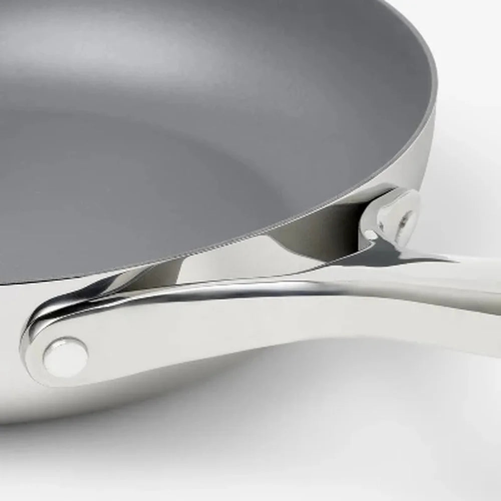 12pc Stainless Steel Nonstick Cookware Set, Oven Safe