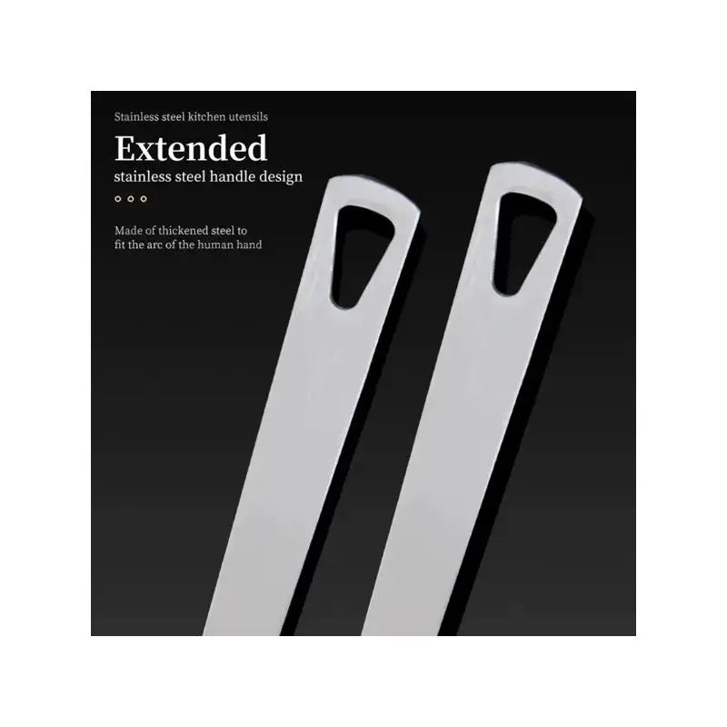 5-Pc Premium Kitchen Utensil Set - Stainless Steel Handle & Nylon