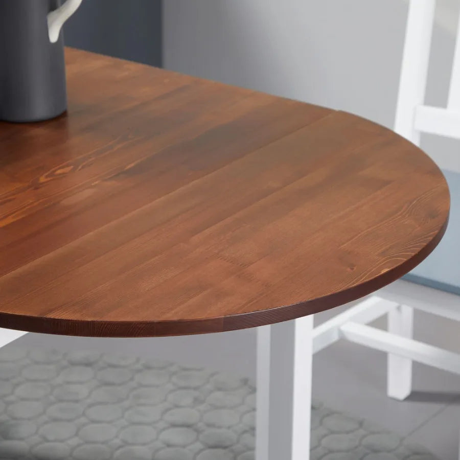 Solid Wood Kitchen Drop Leaf Table