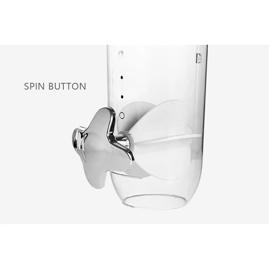 Wall-mounted 2 Barrel Cereal Dispenser