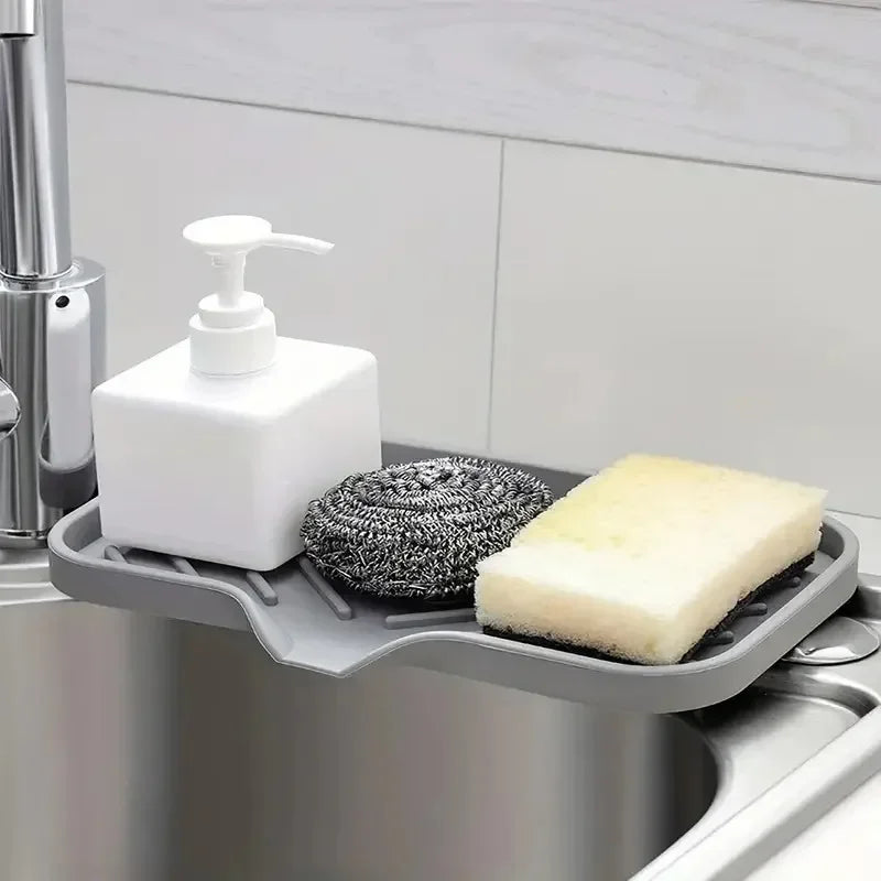 Silicone Sink Tray With drain