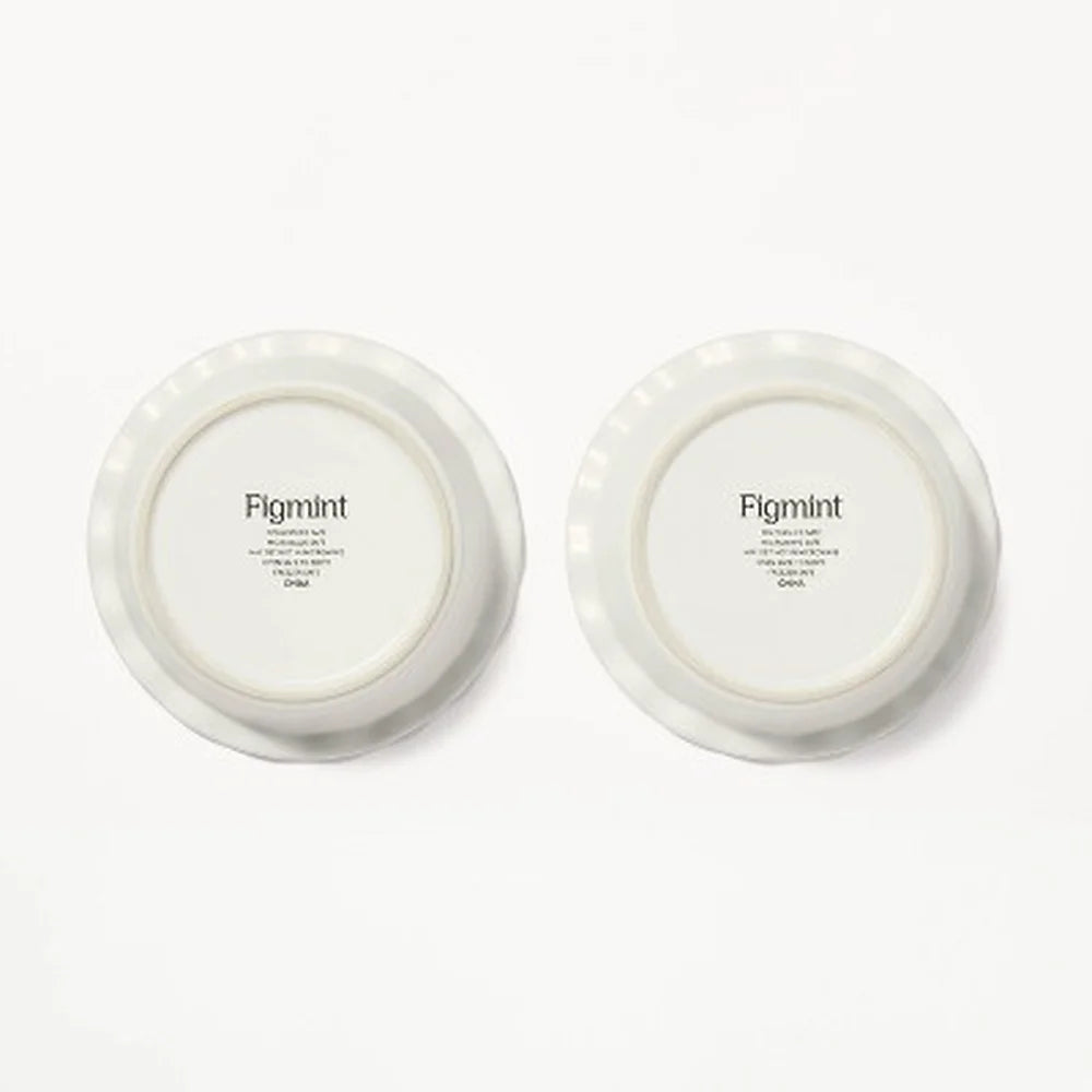 2pc Mini Round Stoneware Baking Dish
