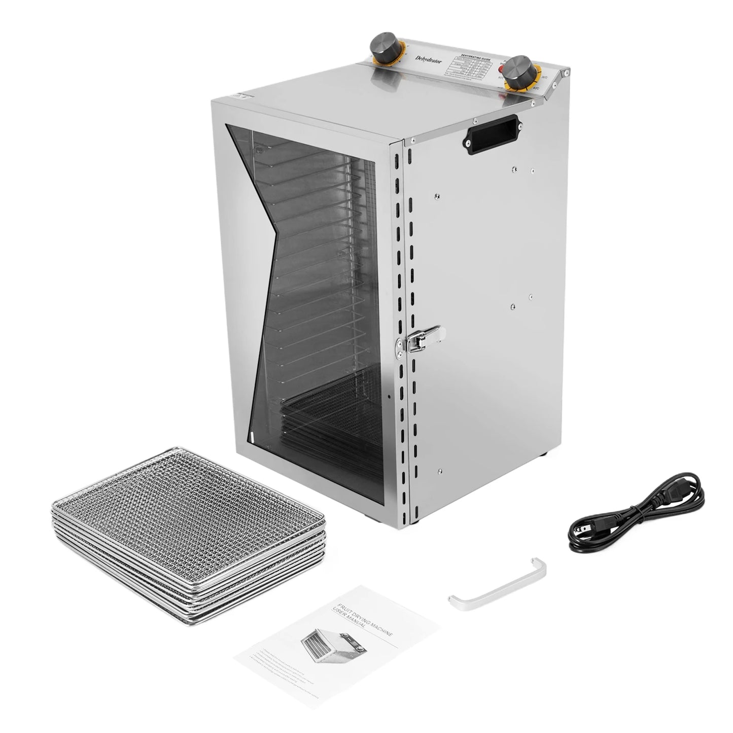 Food Dehydrator w/18 Stainless Steel Trays
