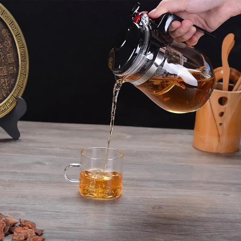 Glass Heat Resistant Teapot