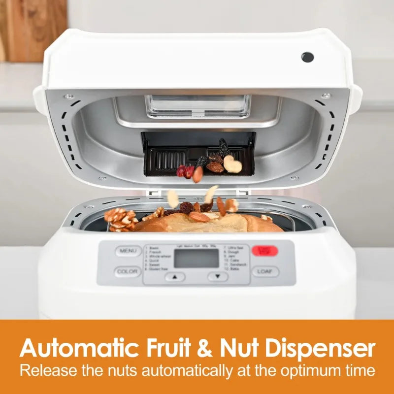 2lb Bread Machine, 12 Presets