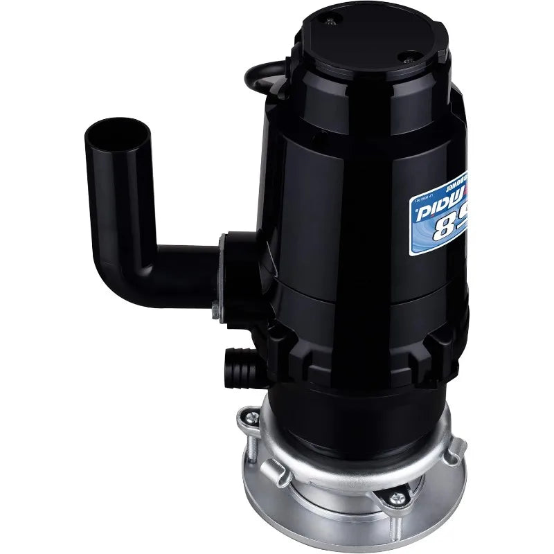 1/2 HP Garbage Disposal, Anti-Jam, Stainless Steel