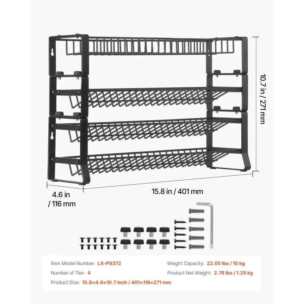Aliexpress optimized product title:
Countertop Spice Rack Organizer, 18x11in