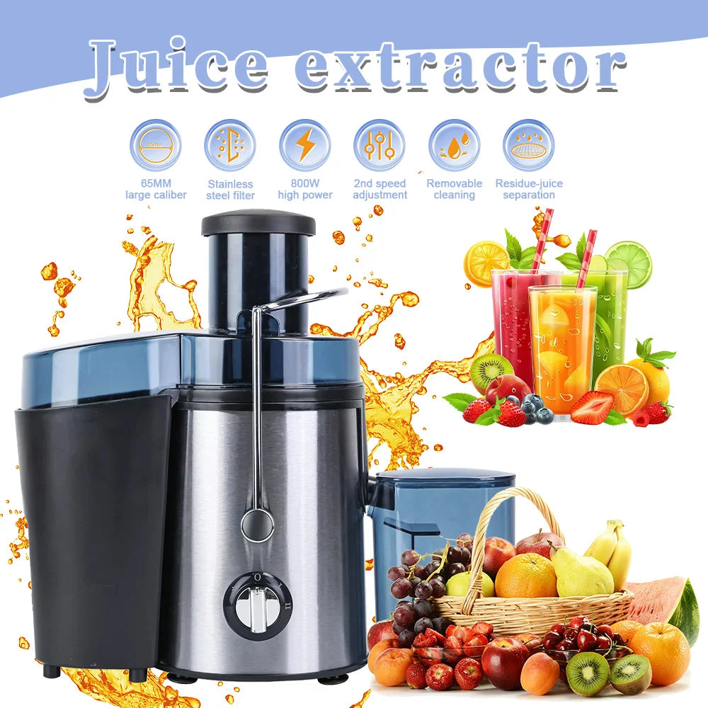 800w Stainless Steel Electric Juice Machine