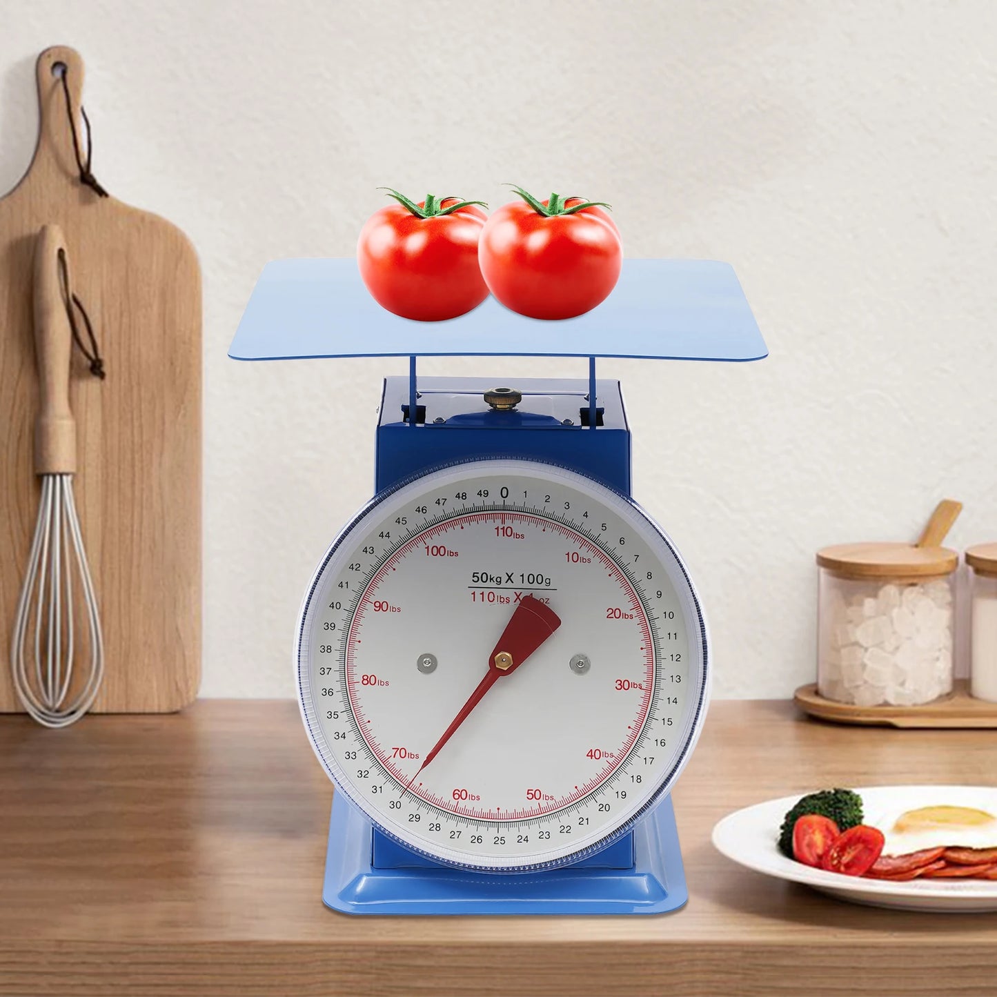 Mechanical Kitchen Scale w/ Industrial Dial