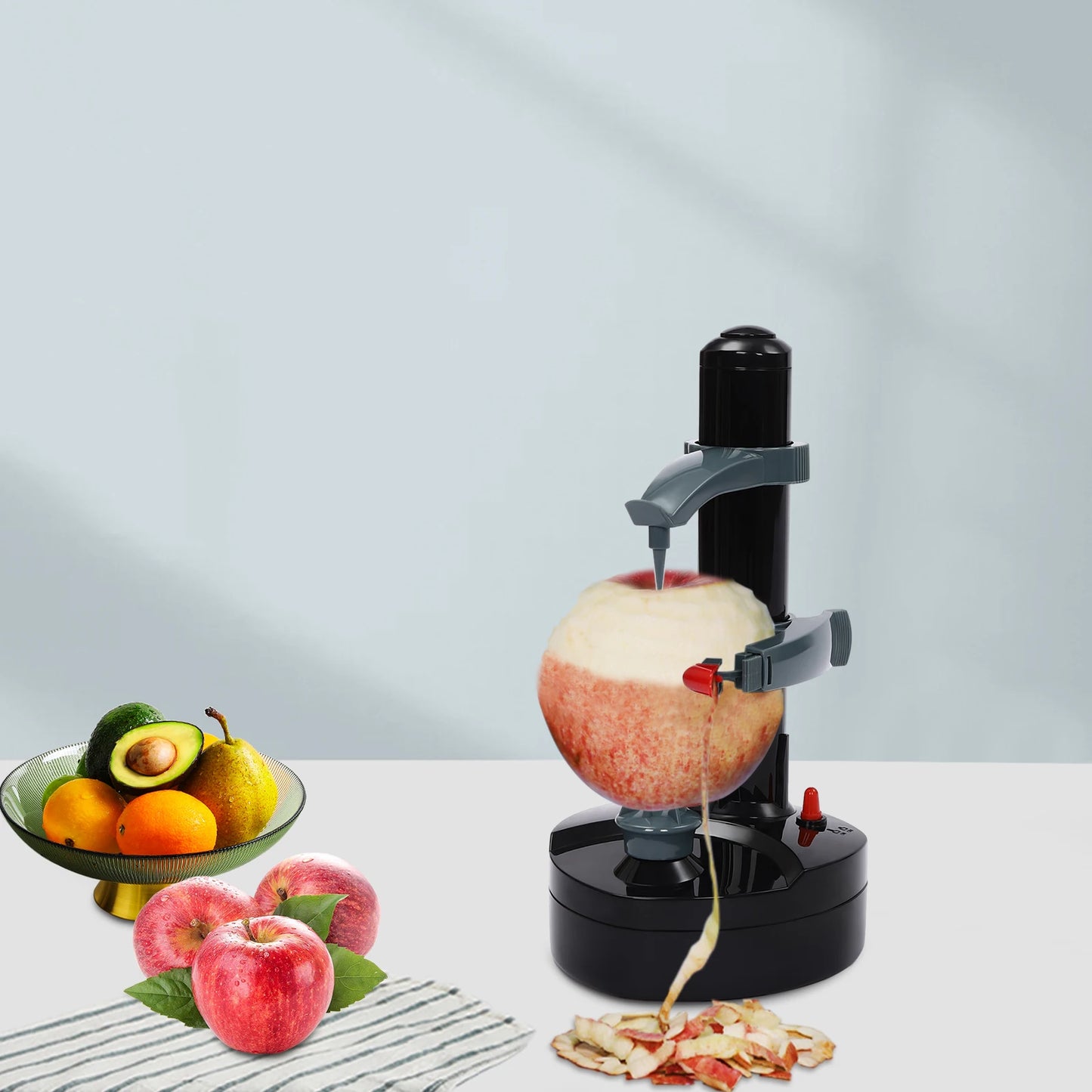 Electric Multi-function Fruit & Vegetable Peeler, Rotating