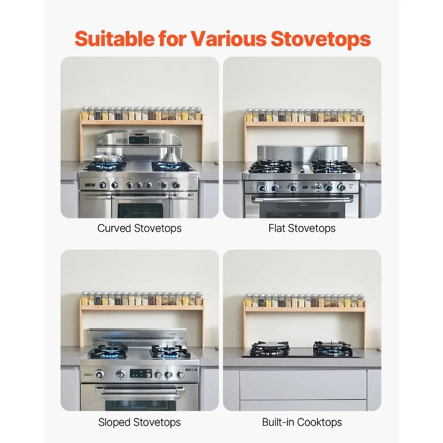 Over the Stove Spice Rack Shelf