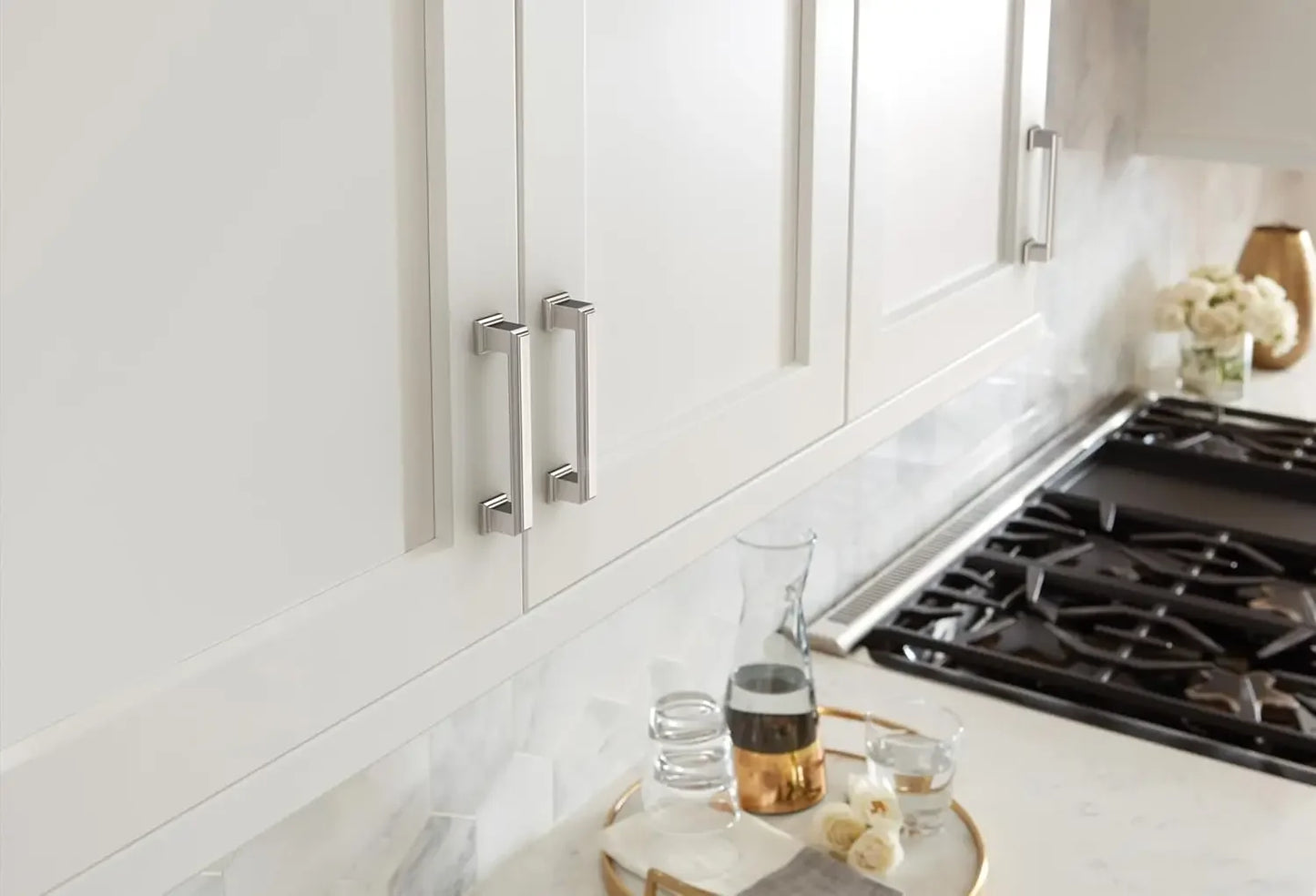 Polished Nickel Kitchen Cabinet Pull