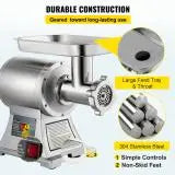 Heavy Duty Electric Meat Grinder, Commercial