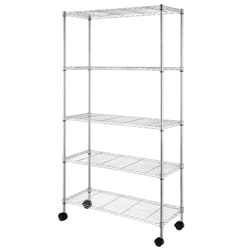 Metal Kitchen Storage Rack, Multifunctional - 4/5 Tiers