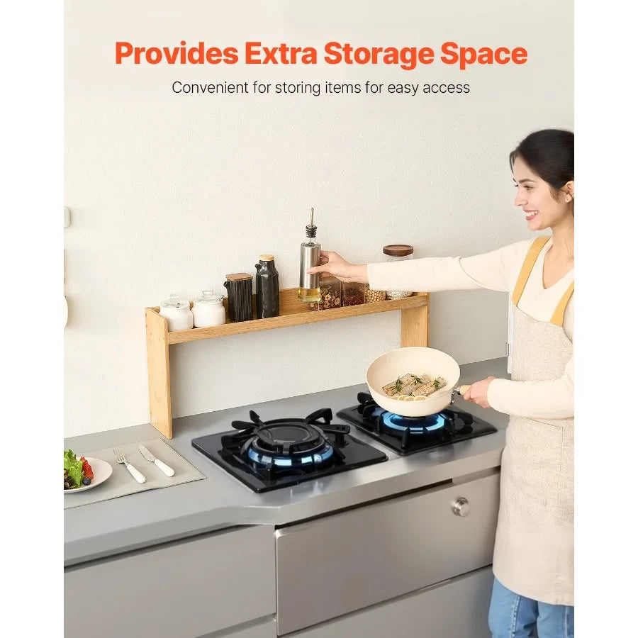 Over the Stove Spice Rack Shelf