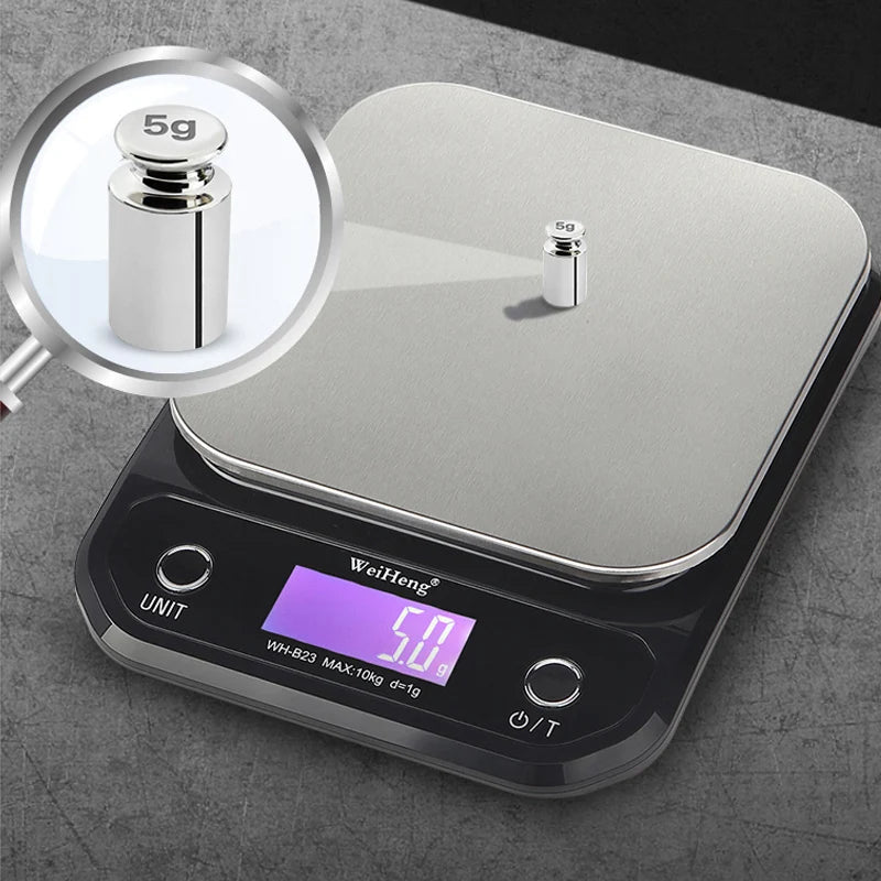 Kitchen Digital Scale with LCD Display