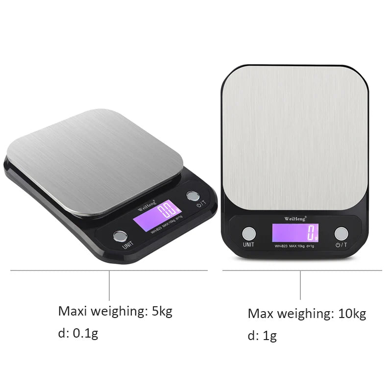 Kitchen Digital Scale with LCD Display