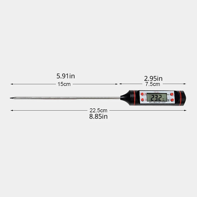 Digital Thermometer w/ Electronic Probe