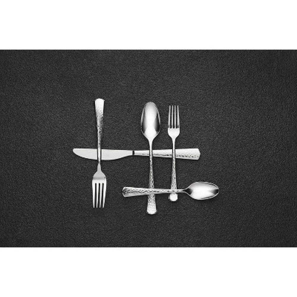 20pc Stainless Steel Flatware Set, Modern Service for 4