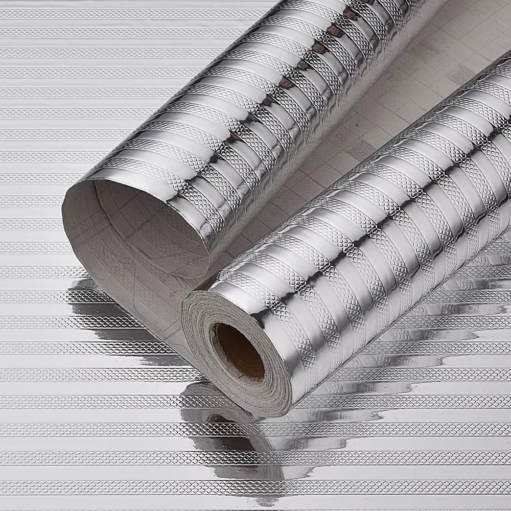 High Temperature, Oil Resistant, Waterproof Foil Wallpaper