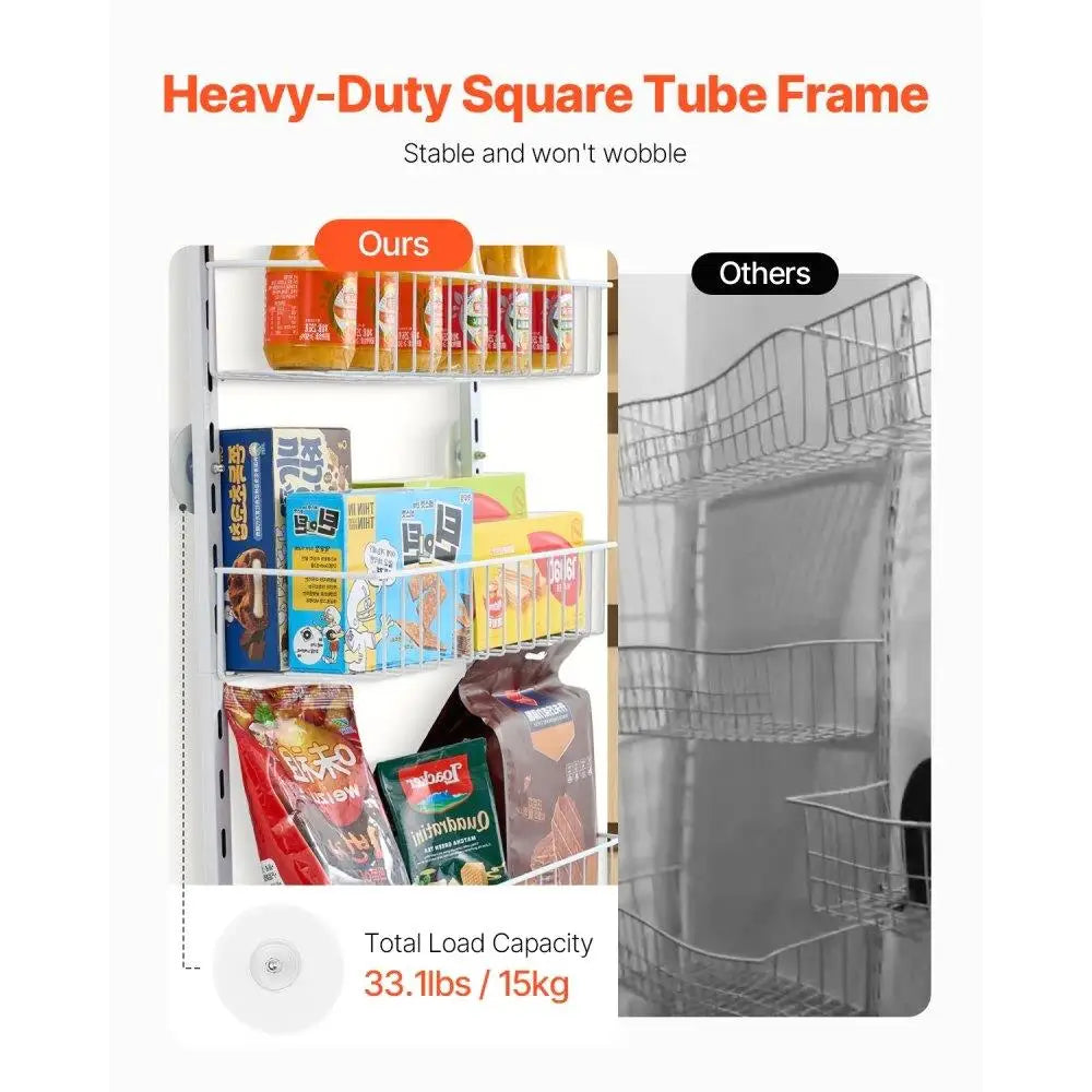 10 Tier Over Door Pantry Storage