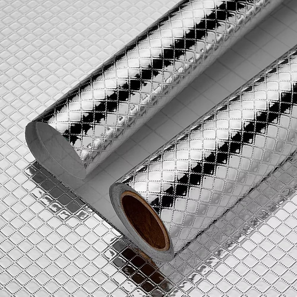High Temperature, Oil Resistant, Waterproof Foil Wallpaper