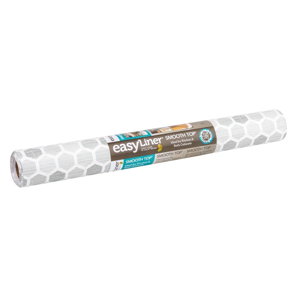 Non-Adhesive Shelf Liner - Non-Slip, Gray, 20in x 6ft