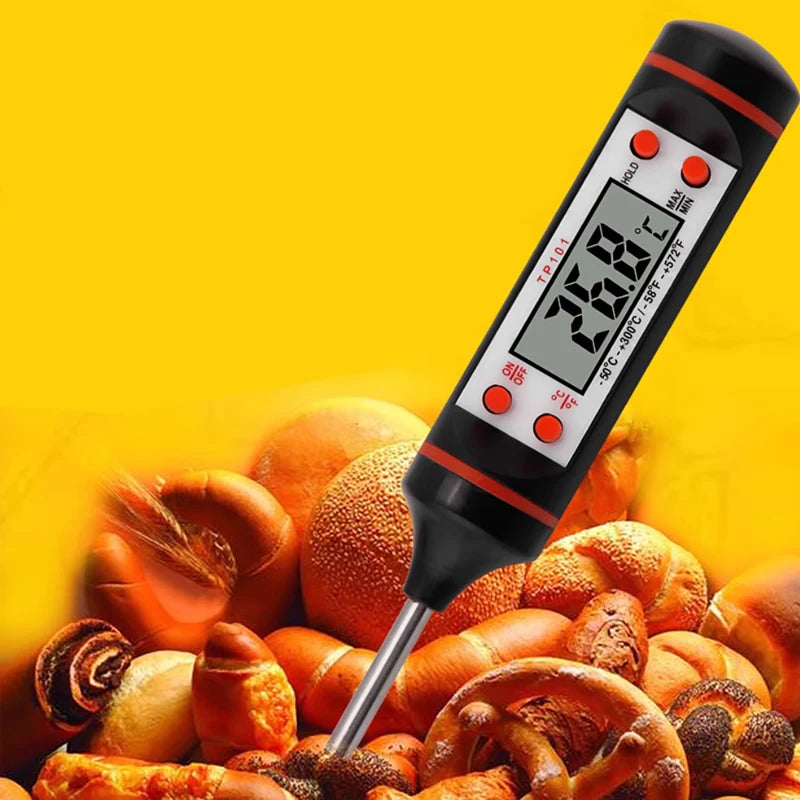Digital Thermometer w/ Electronic Probe
