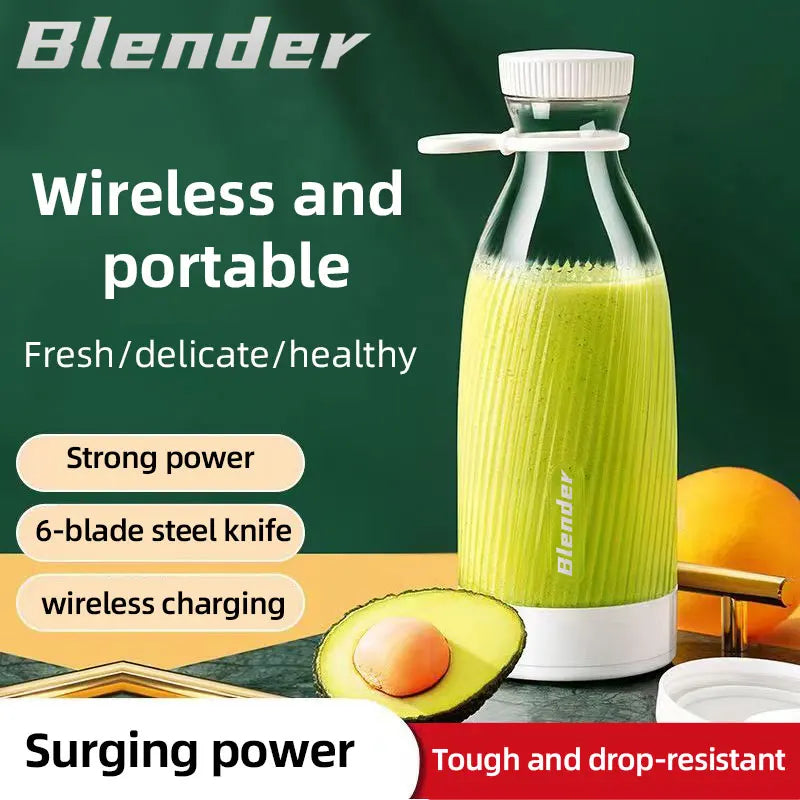 Portable Mini Blender for Smoothies & Shakes - USB Charging