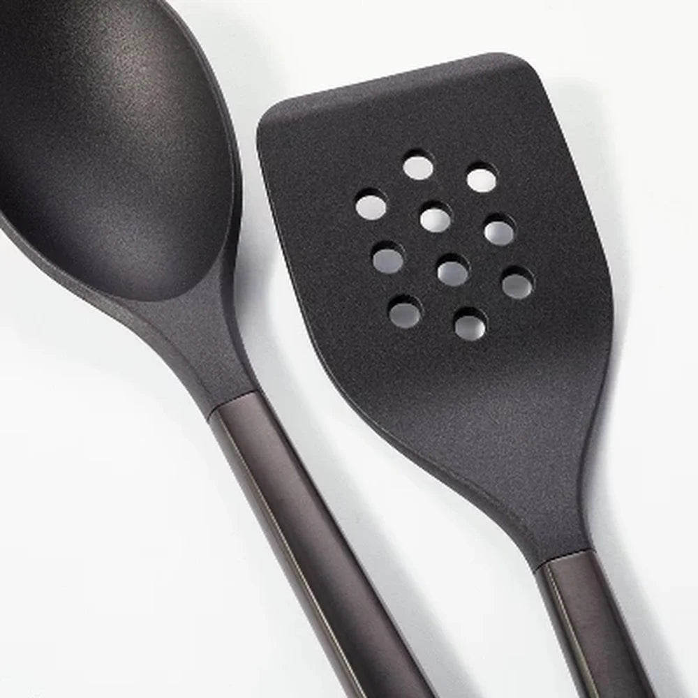 4pc Stainless Steel Nylon Kitchen Utensil Set