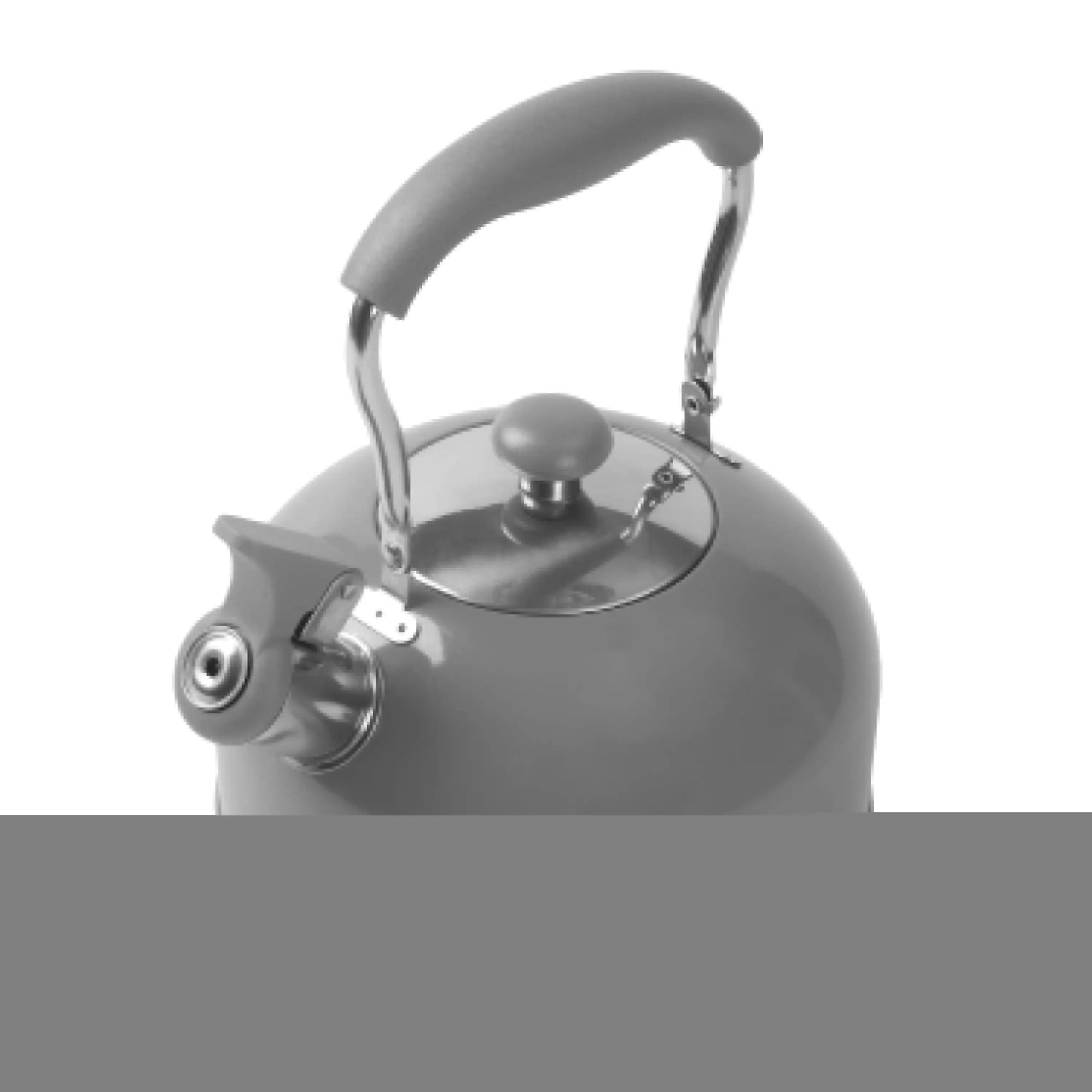 Stainless Steel, Easy-Pour Stovetop Kettle