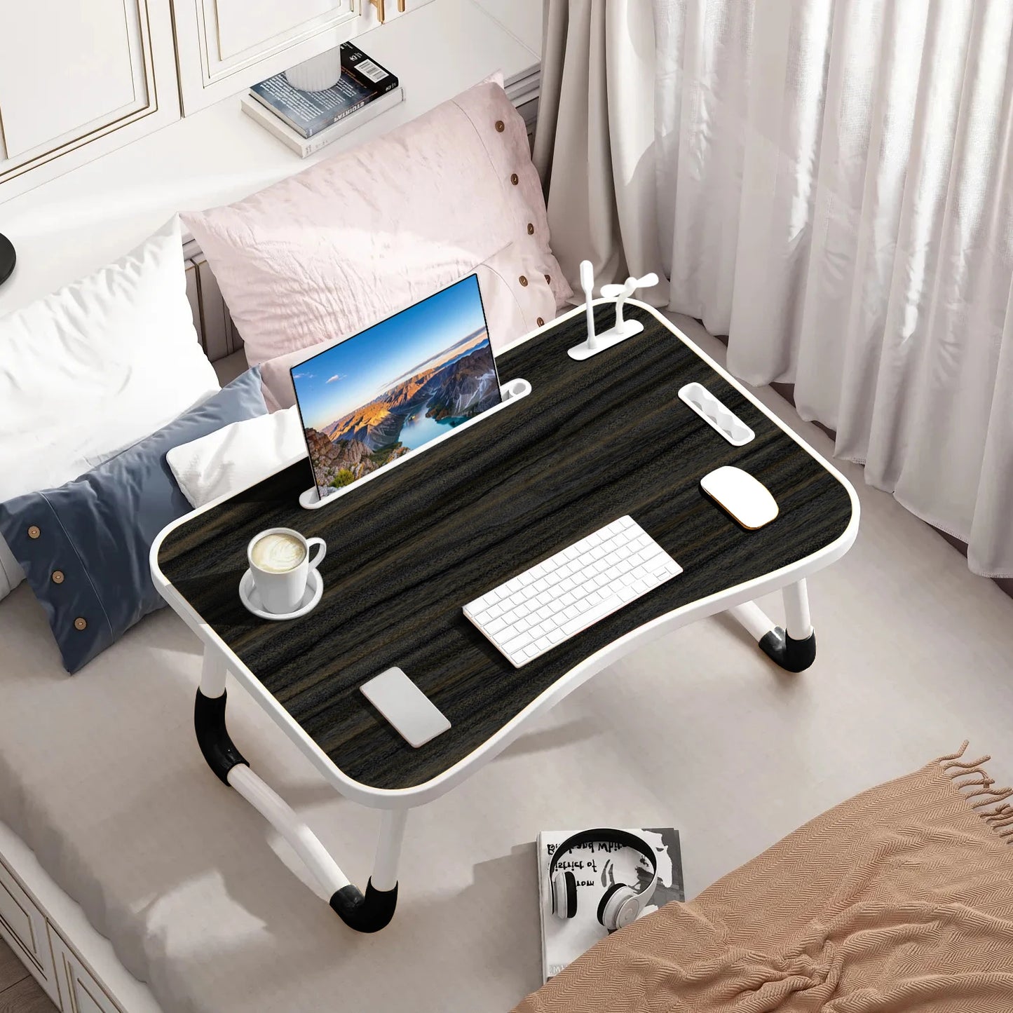 NEW portable folding laptop table for office and home