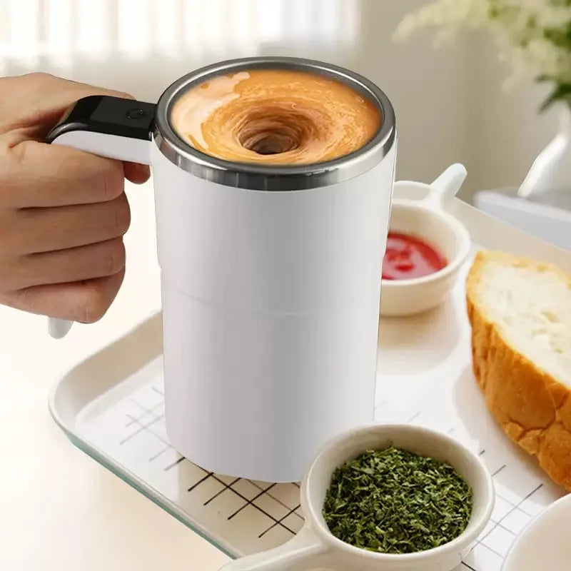 Portable Electric Automatic Coffee Mixer, USB Rechargeable