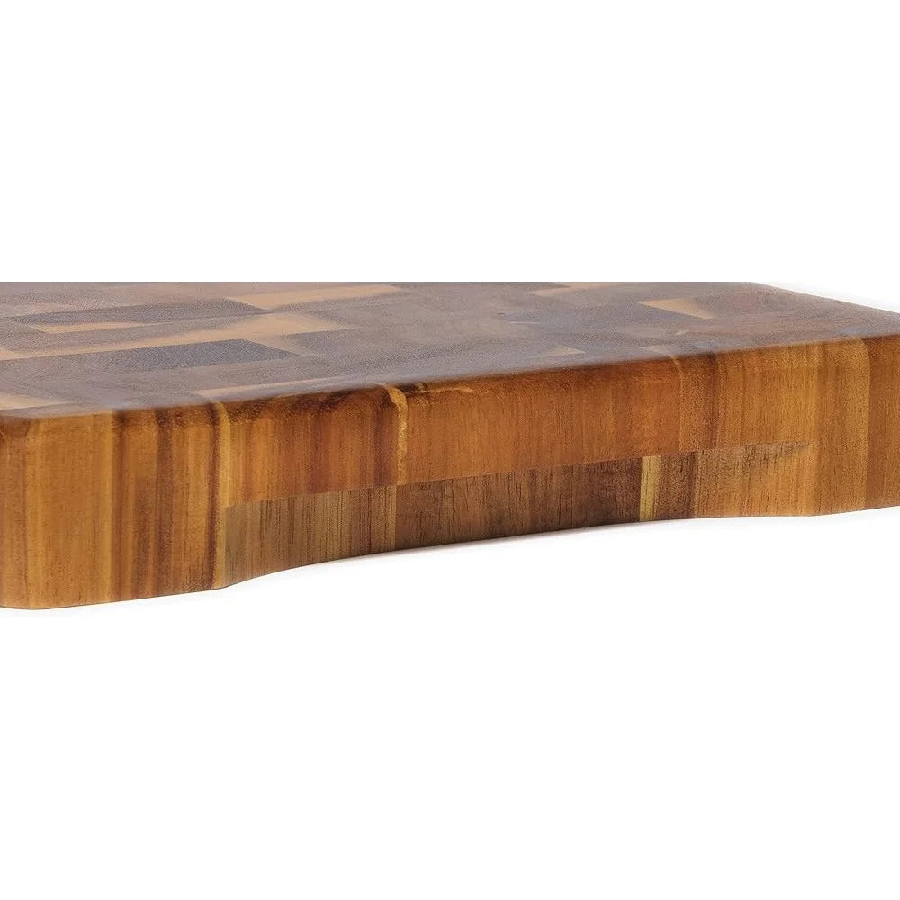 Acacia End Grain Chopping Block Cutting Board