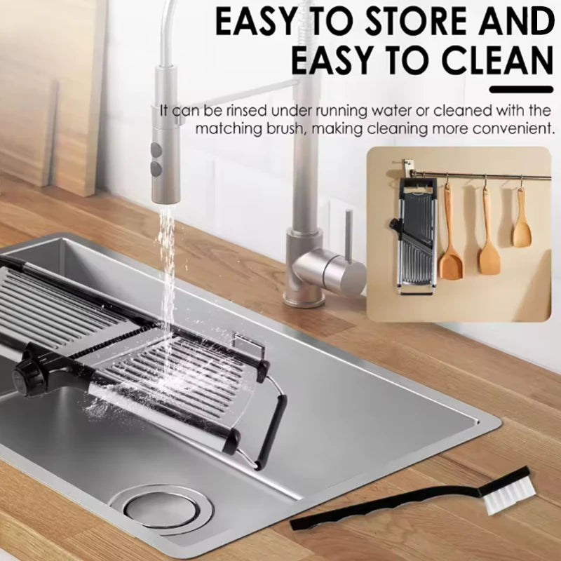 Multi Functional Stainless Steel Vegetable Slicer