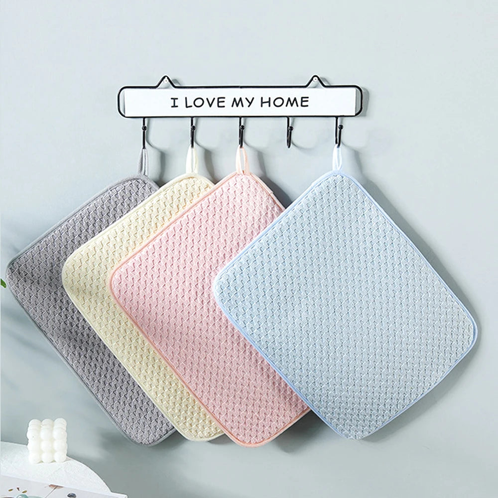 Dish Drying Mat, Microfiber, Non Slip, Heat Resistant