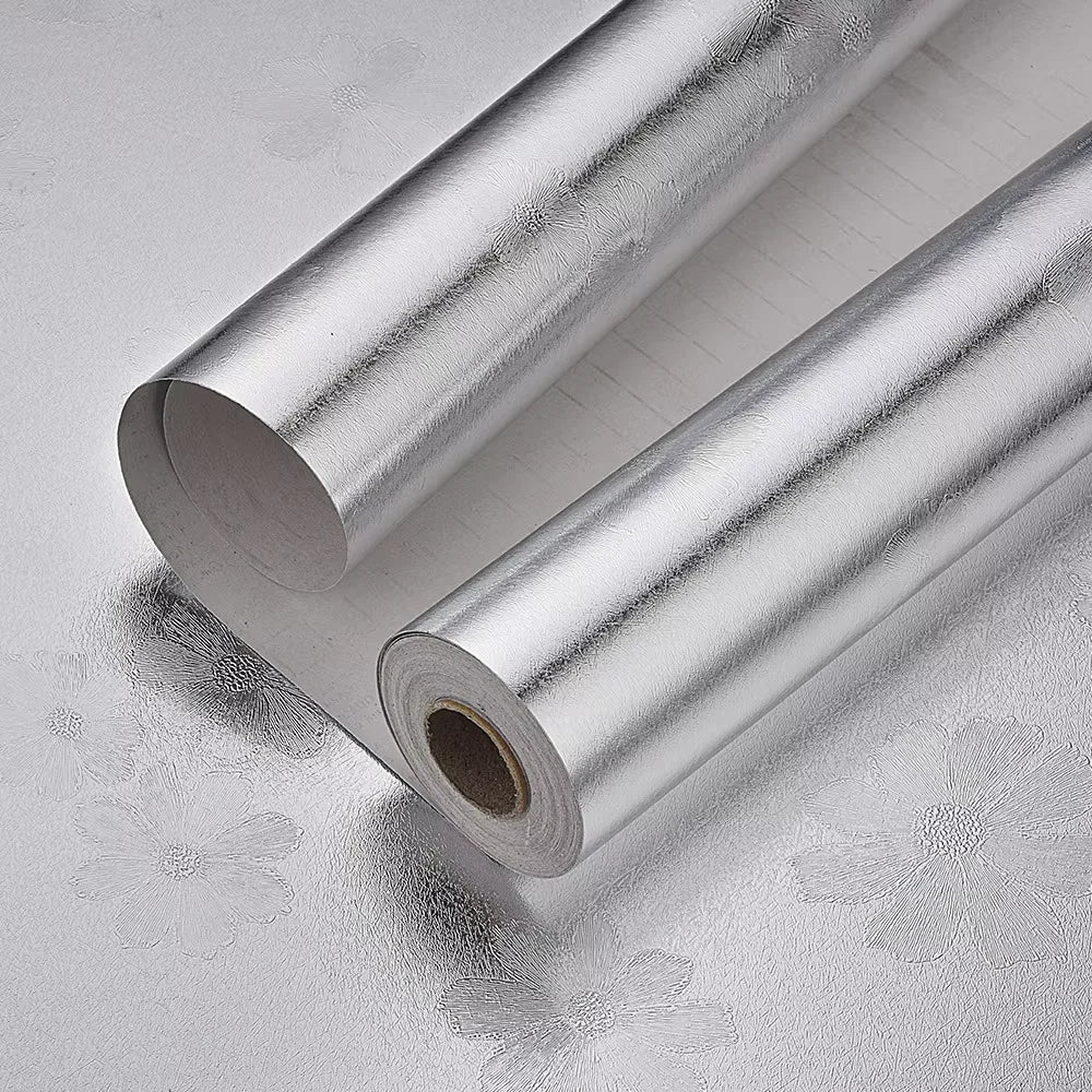 High Temperature, Oil Resistant, Waterproof Foil Wallpaper