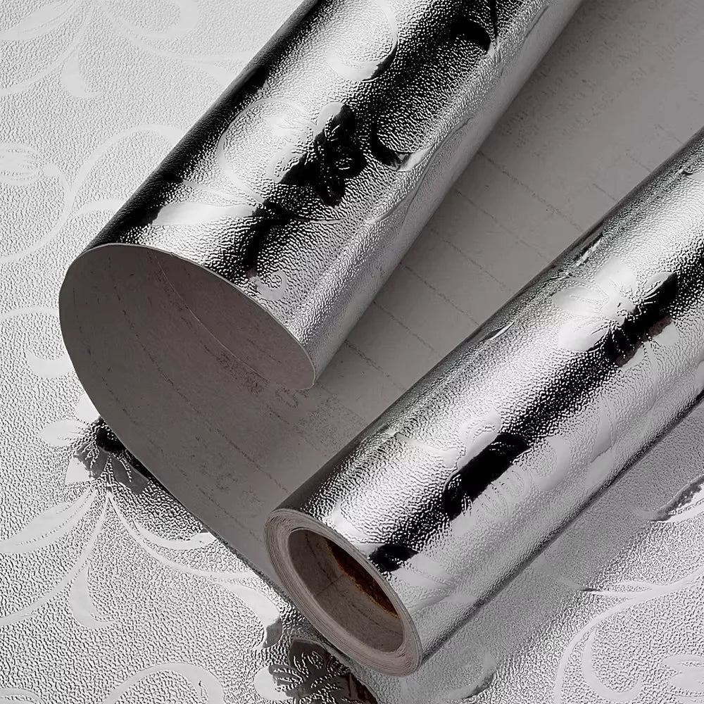 High Temperature, Oil Resistant, Waterproof Foil Wallpaper
