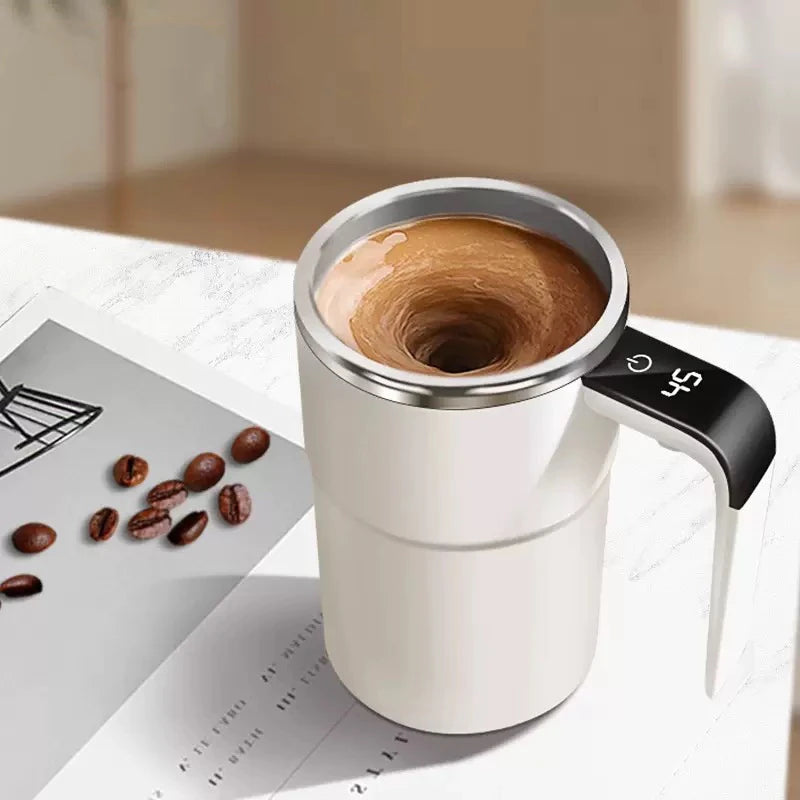 Portable Electric Automatic Coffee Mixer, USB Rechargeable