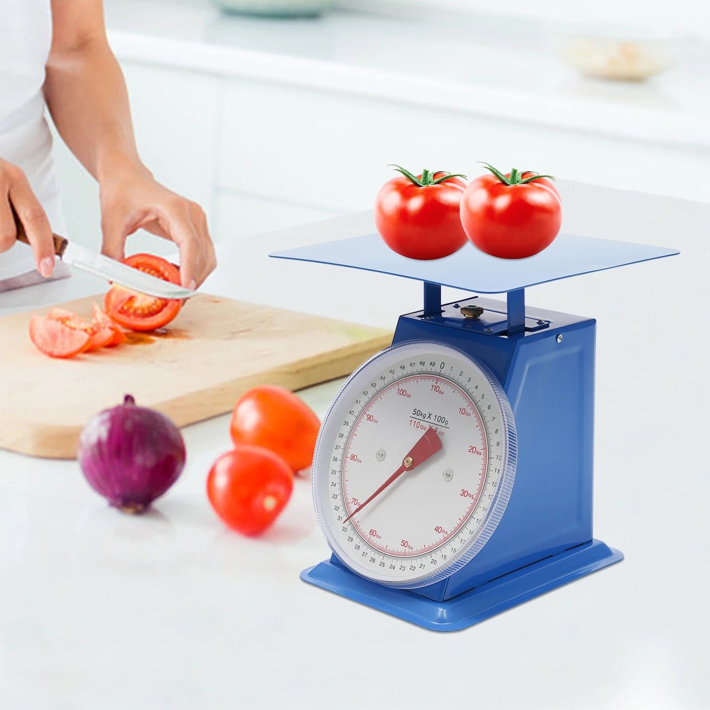 Mechanical Kitchen Scale w/ Industrial Dial