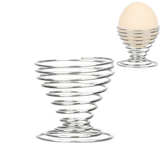 Stainless Steel Spring Boiled Egg Holder