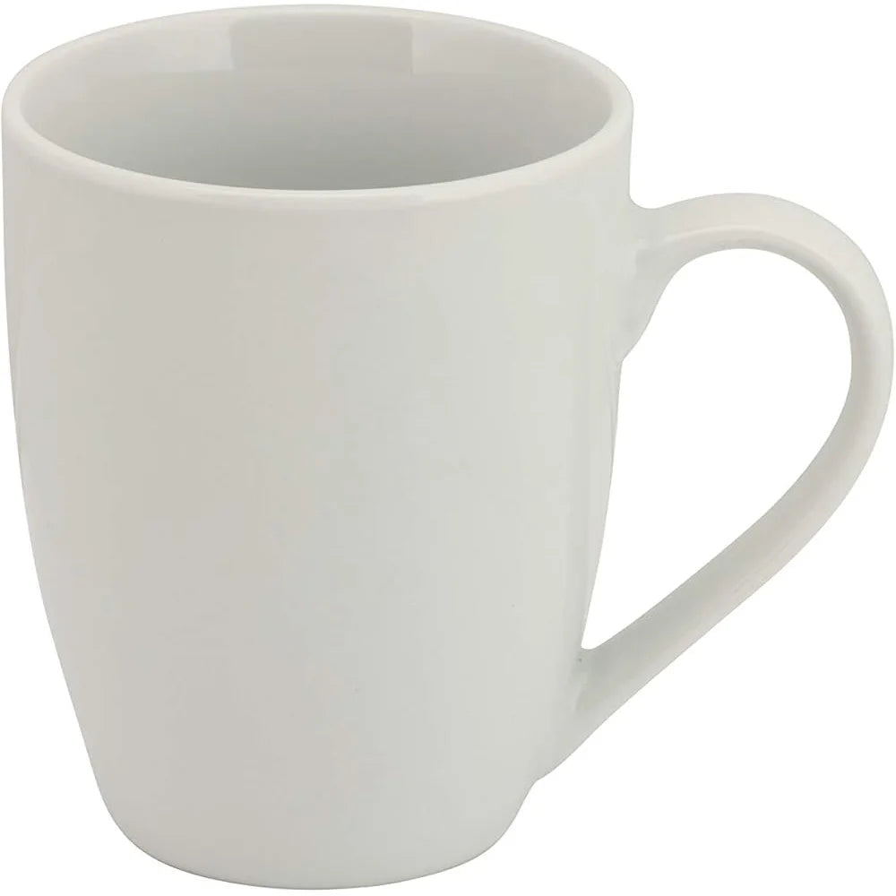 16 Piece Dinnerware Set Porcelain, White Glossy Finish