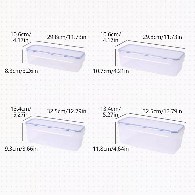 Airtight Plastic Bread Storage Box