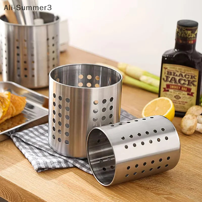 Stainless Steel Cutlery Holder/Drainer Basket