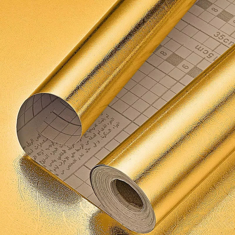 High Temperature, Oil Resistant, Waterproof Foil Wallpaper
